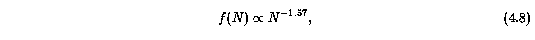 Column Density Distribution