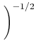 $\displaystyle \left.\vphantom{\sum {1\over \sigma_i^2}}\right)^{{-1/2}}_{}$