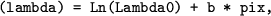 \begin{example}
\item[ALIGN 3 DSP=5.75 W=6000,1\hfill]{re-bins the row of image...
...on of 8 Angstroms/pixel and begins at 4300
Angstroms in pixel 1.}
\end{example}