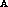 Subscript letter A