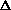 Symbol for the Greek letter Delta.