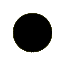 The new Moon, with a dark disk.