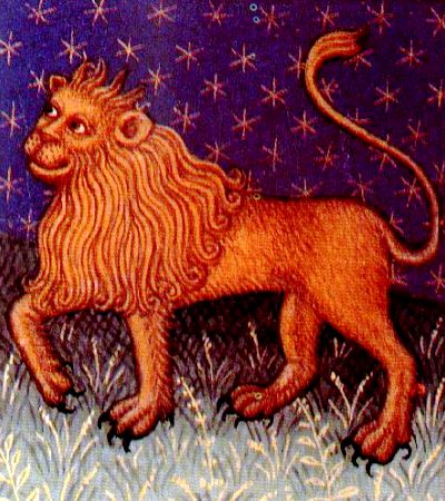 The constellation of Leo, the Nemean lion.