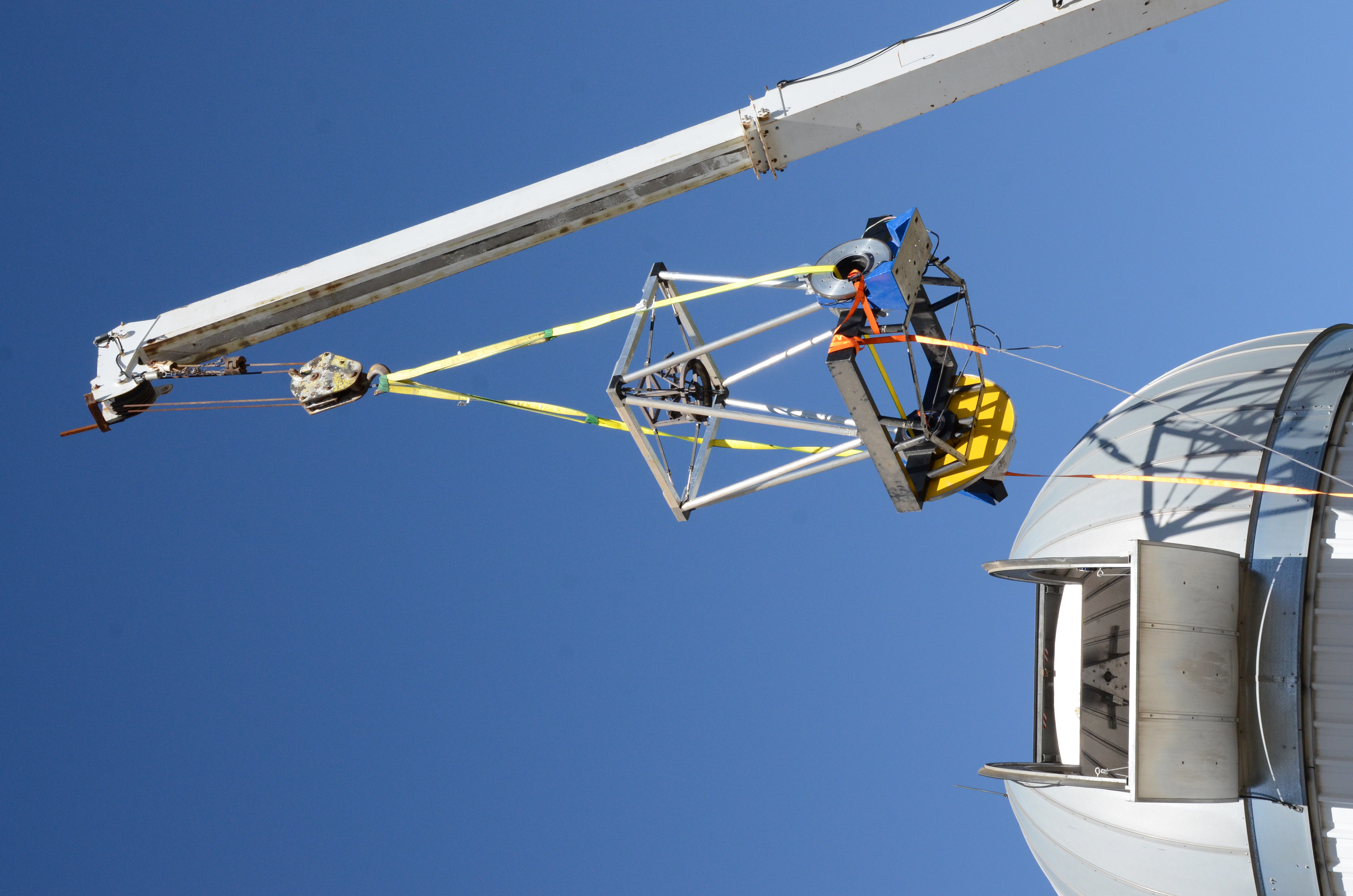 Removal of the truss.