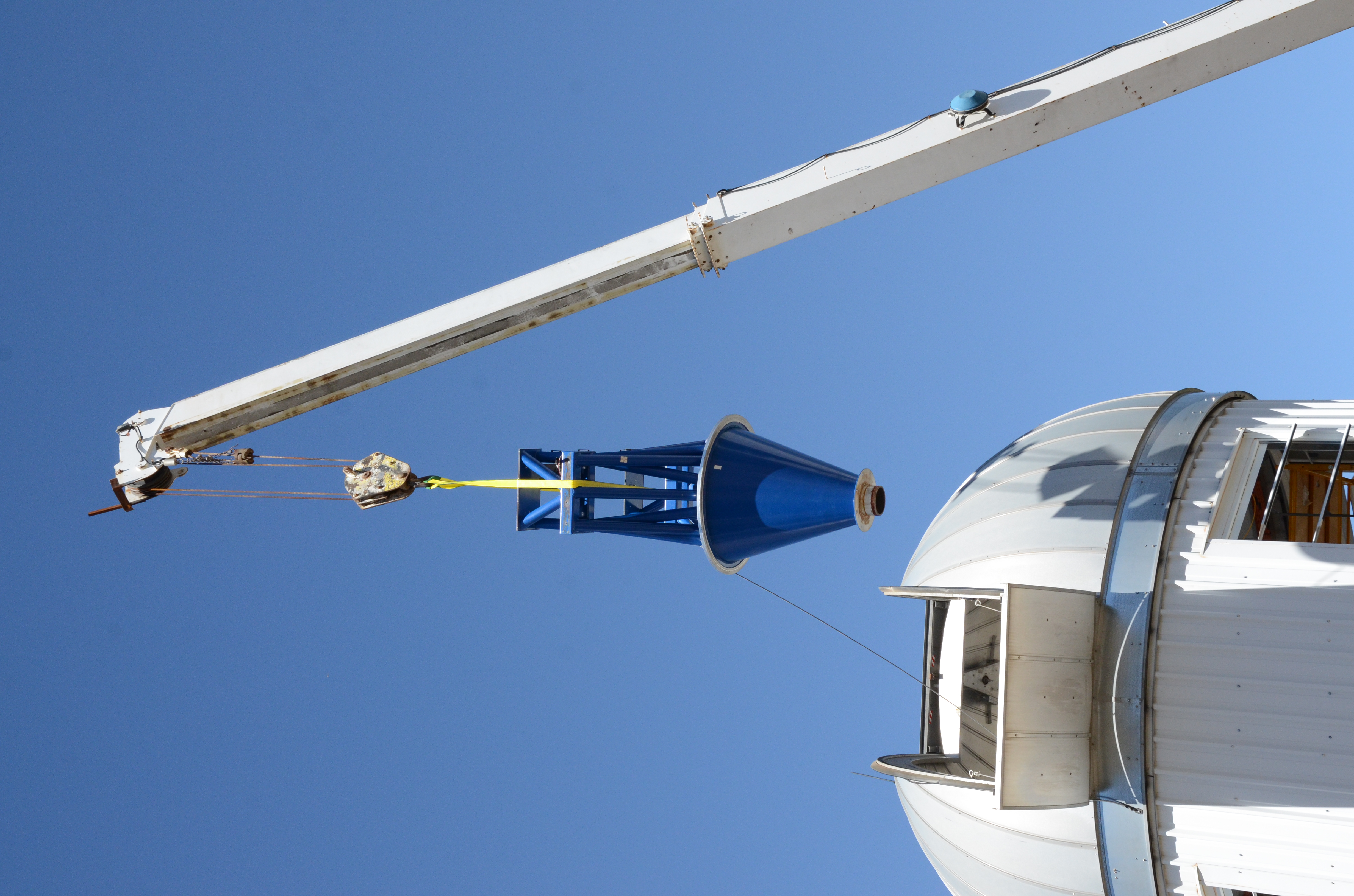 Azimuth axis cone.