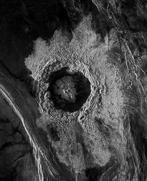 venus craters